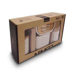 Nimco Kora piesková dávkovač mydlenka dózy na kart. a tampóny KO 24000SET-86 (KO 24000SET-86)