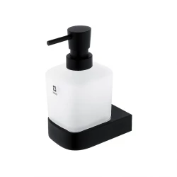 Nimco Nikau čierna mat dávkovač tekutého mydla pumpička mosadz NKC 30031C-T-90 (NKC 30031C-T-90)