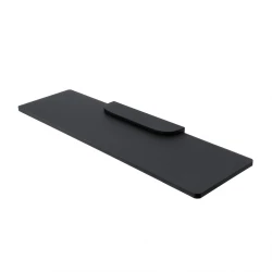 Nimco Nikau čierna mat polica ixi 50 cm NKC X350-C-90 (NKC X350-C-90)