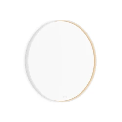 Nimco zrkadlo biele LED okrúhle 800 mm Model ZP 31000 biela s dvoma dotykovými senzormi (ZPB 31002RVX-05)