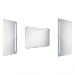 Nimco zrkadlo LED 1000 x 600 Model 2000 hliníkový rám ZP 2004 (ZP 2004)