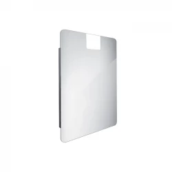 Nimco zrkadlo LED 600 x 800 Model 20000 hliníkový rám ZP 20002 (ZP 20002)