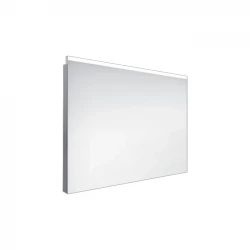 Nimco zrkadlo LED 800 x 600 Model 8000 hliníkový rám ZP 8003 (ZP 8003)