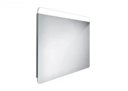 Nimco zrkadlo LED 800 x 700 Model 23000 hliníkový rám ZP 23003 (ZP 23003)