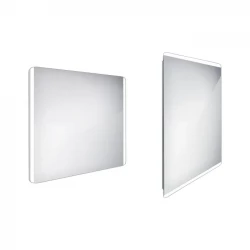 Nimco zrkadlo LED 900 x 700 Model 17000 hliníkový rám ZP 17019 (ZP 17019)