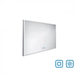 Nimco zrkadlo LED senzor 1000 x 700 mm Model 13000 s dvoma dotykovými senzormi ZP 13004VX (ZP 13004VX)
