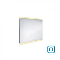 Nimco zrkadlo LED senzor 900 x 700 Model 12000 hliníkový rám ZP 12019V (ZP 12019V)