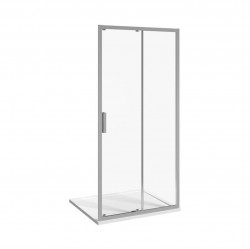 Nion Sprchové dvere dvojdielne L/P, 100 cm, Jika perla Glass, strieborná/transparentné sklo (H2422N30026681)