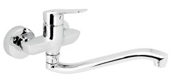 NOVASERVIS - Drezová umývadlová batéria 100 mm Metalia 54 ECO, chróm (54074,0E)