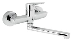 NOVASERVIS - Drezová umývadlová batéria 150 mm Metalia 54 ECO, chróm (54076,0E)