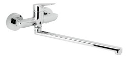 NOVASERVIS - Drezová umývadlová batéria 150 mm Metalia 54 ECO, chróm (54078,0E)