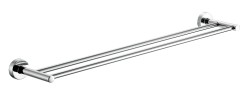 NOVASERVIS - Dvojitý držiak uterákov 635 mm Mephisto chróm (6825,0)