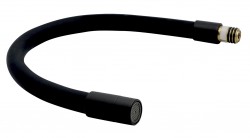 NOVASERVIS - Elastické rameno k batérii 70710, čierna (RAM70710,5)