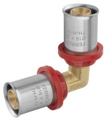 NOVASERVIS - Lisovacie AL/PEX koleno 20x2mm (FEP20)