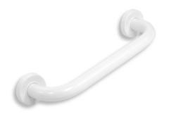 NOVASERVIS - Madlo rovné s krytkami 300 mm biele (R6630,11)