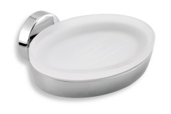 NOVASERVIS - Mydlenička sklo Metalia 11 chróm (0136,0)