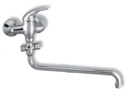 NOVASERVIS - Paneláková batéria bez príslušenstva 100 mm Metalia 55 chróm (55075/1,0)