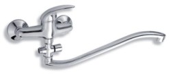 NOVASERVIS - Paneláková batéria bez príslušenstva 150 mm Metalia 55 chróm (55032/1,0)