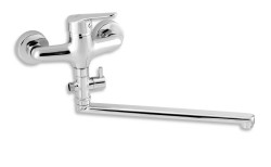 NOVASERVIS - Paneláková batéria bez sprchy 150 mm chróm Titania Iris New (94472/1,0)