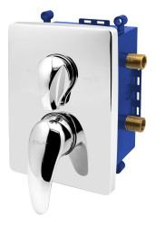 NOVASERVIS - Podomietková batéria s boxom 2 vývody (BOX55052R,0)