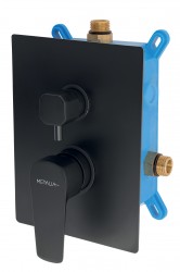 NOVASERVIS - Podomietková batéria s boxom 2 vývody, METALIA 58 (BOX58051R,5)