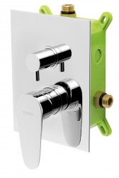 NOVASERVIS - Podomietková batéria s boxom 2 vývody, SMART (BOX98051R,0)