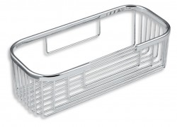 NOVASERVIS - Polica veľká hlboká Drôtený program chróm (6085,0)