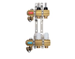 NOVASERVIS - ROZDEĽOVAČ s term. ventilmi, reg. s prietok. mech. 2 okruhy (RZP02S)