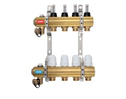 NOVASERVIS - ROZDEĽOVAČ s term. ventilmi, reg. s prietok. mech. 4 okruhy (RZP04S)
