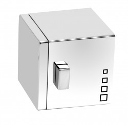 NOVASERVIS - Rukoväť prietokového ventilu Aquasave chróm (R/2800V,0)