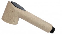 NOVASERVIS - Ružica k teleskopickej batérii granit piesok (RU/57081,GRS)