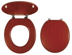 NOVASERVIS - sedátko dyhované MDF (WC/ORECHLYRA)