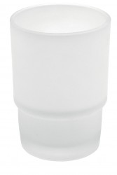 NOVASERVIS - Sklo k držiaku kefiek (ARE03,XS)