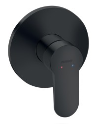 NOVASERVIS - Sprchová batéria podomietková Nostris, čierna (BNS7PABL)