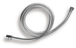 NOVASERVIS - Sprchová hadica plastová, 200 cm, strieborná (SILVER/200,0)