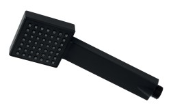 NOVASERVIS - Sprchová ružica 1-polohová, čierna (RU/130,5)
