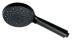 NOVASERVIS - Sprchová ružica 3 - polohová, čierná (RU/910,5)
