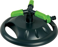 NOVASERVIS - Trojramenný rotačný zavlažovač plast (DY6013)