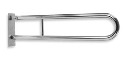 NOVASERVIS - Úchyt dvojitý sklopný 852 mm kartáčovaná nerez (R66813,4)