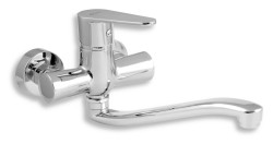 NOVASERVIS - Umývadlová batéria nástenná 100 mm Titania Fresh chróm (96074,0)