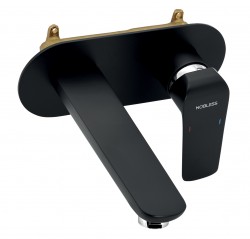 NOVASERVIS - Umývadlová podomietková batéria čierna (38200,5)