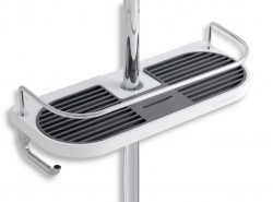 NOVASERVIS - Univerzálna polička na posuvné držiaky sprchy (65580,1)