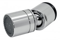 NOVASERVIS - Úsporný dvojpolohový kĺbový aerátor ECO, chrom (PER,K2)