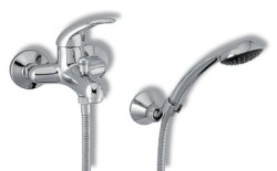 NOVASERVIS - Vaňová batéria 100 mm Metalia 55 chróm (55024,0)