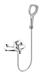 NOVASERVIS - Vaňová batéria 150 mm Metalia FLOW+ chróm (57020,0E)