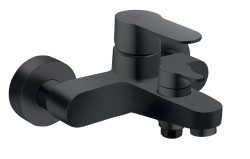 NOVASERVIS - Vaňová batéria bez príslušenstva 150 mm Nostris, čierna (BNS1BL)
