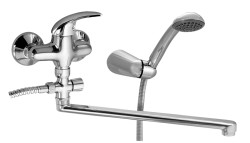NOVASERVIS - Vaňová paneláková batéria 100 mm Metalia 55 chróm (55073,0)