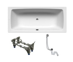 Obdélníková vana Kaldewei Cayono Duo 180x80 cm smaltovaná ocel levá i pravá KWB725 (KWB725)