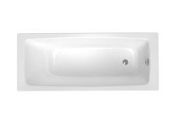 Obdélníková vana SAT Feel 170x75 cm smaltovaná ocel levá i pravá SATVFEEL17075 (SATVFEEL17075)