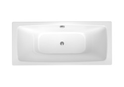 Obdĺžniková vaňa SAT Feel 180x80 cm smaltovaná oceľ ľavá aj pravá SATVFEEL180DUO (SATVFEEL180DUO)